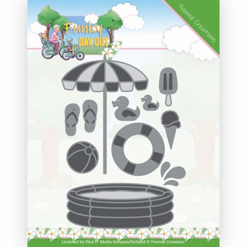 Yvonne Creations Snijmal Funky Day Out - Summer YCD10258*