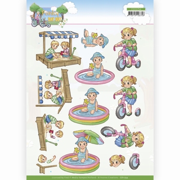 Yvonne Creations knipvel Funky Day Out - Playground CD11754