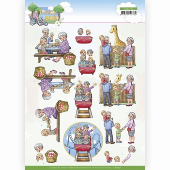 Yvonne Creations knipvel Funky Day Out - Zoo CD11752