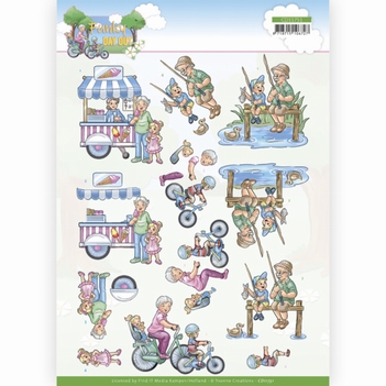 Yvonne Creations knipvel Funky Day Out - Activity CD11751