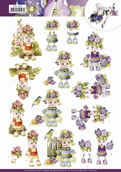 Precious Marieke knipvel Flowerpot Friends CD11726