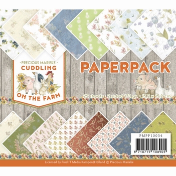 Precious Marieke Paperpack Cuddling on Farm PMPP10034*