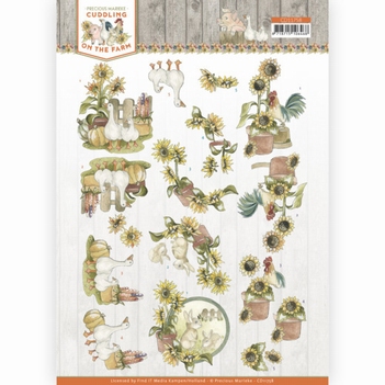 Precious Marieke knipvel Cuddling on Farm - Goose CD11758