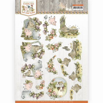 Precious Marieke knipvel Cuddling on Farm - Duck CD11757