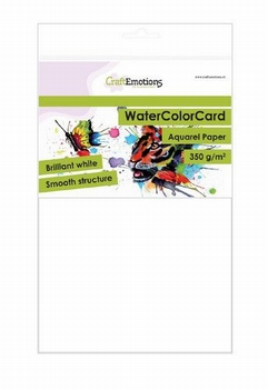 Craft Emotions Water Color Card Aquarel Papier 1286/3330*