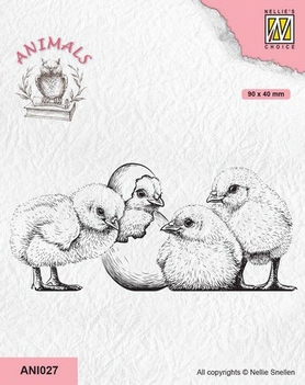 Nellie Snellen Clear Stamp Animals Chicken ANI027