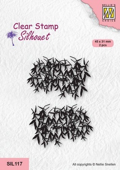 Nellie Snellen Silhouette Clear Stamp Willow SIL117