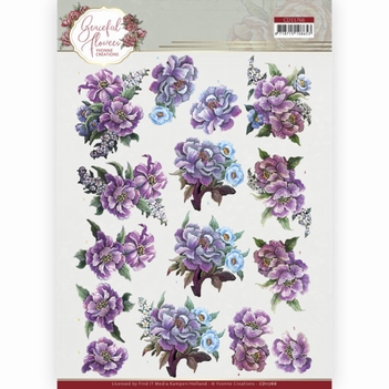 Yvonne Creations knipvel Graceful Flowers - Flowers CD11766