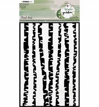 Studio Light Mask Stencil Winter Garden Trees SL-WG-MASK87