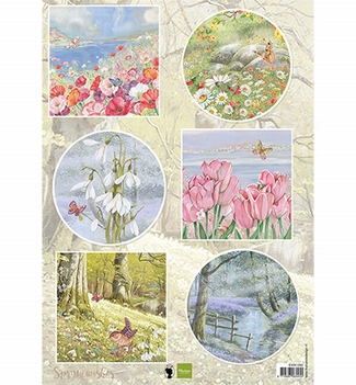Marianne Design Knipvel Els Spring Wishes ButterfliesEWK1290