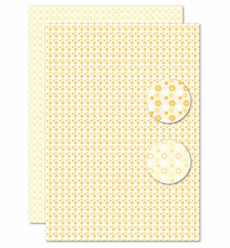 Nellie Snellen Achtergrondvel Yellow Flowers NEVA116