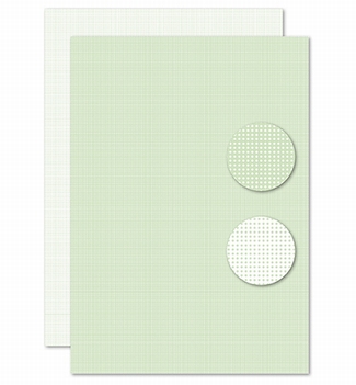 Nellie Snellen Achtergrondvel Light Green Dots NEVA117