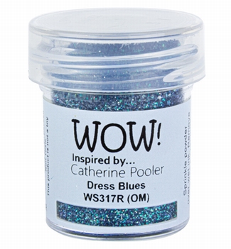 WOW Embossing Poeder Glitter Dress Blues WS317R