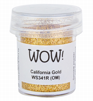 WOW Embossing Poeder Glitter California Gold WS341R*