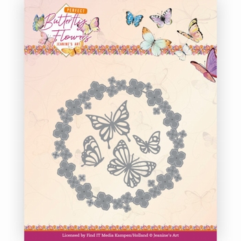 Jeanine's Art Snijmal Perfect Butterfly - Wreath JAD10152*