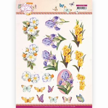 Jeanine's Art Knipvel Perfect Butterfly - Gladiolus CD11786