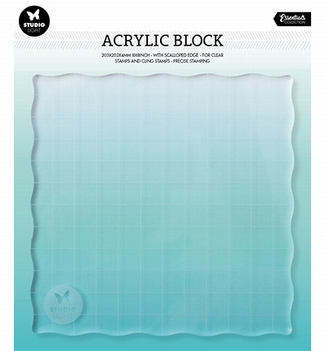Studio Light Acrylic Block 203x203 mm   SL-ES-ASB05