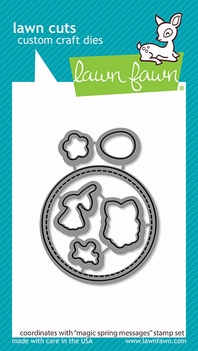 Lawn Fawn Snijmal Magic Spring Messages LF2783