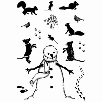 Card-io Clear Stamp Favoured Friends CCSTFAV-01