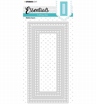 Studio Light Snijmal Essentials Slimline Hearts SL-ES-CD183
