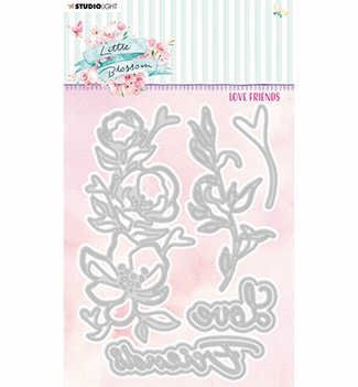 Studio Light Snijmal Little Blossom Love Friends SL-LB-CD197