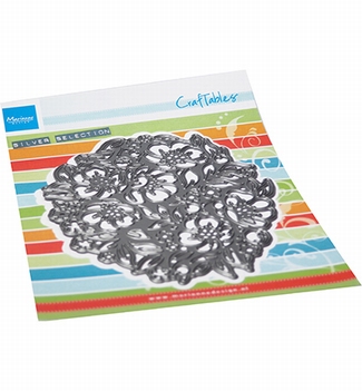 Marianne Design Craftables Art Texture XL Floral CR1586