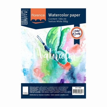 Vaessen Florence Watercolor Paper White 2911-5003