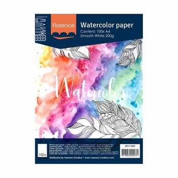Vaessen Florence Watercolor Paper White 2911-7003