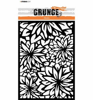 Studio Light Mask Stencil Grunge Flower SL-GR-MASK99