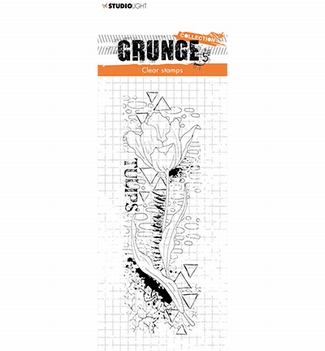 Studio Light Clear Stamp Grunge Tulip SL-GR-STAMP198*