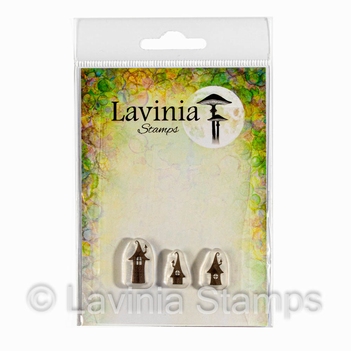 Lavinia Clear Stamp Small Pixy Houses LAV734