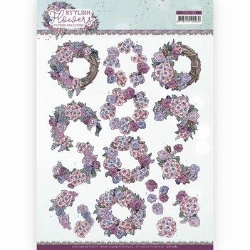 Yvonne Creations knipvel Stylish Flowers - Roses CD11783
