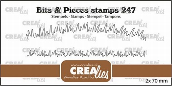 Crealies Clear Stamp Bits & Pieces Grass CLBP247