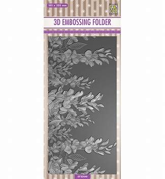 Nellie Snellen 3D Embossing Folder Lupins EF3D049