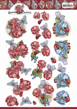 Yvonne Creations knipvel Ladybug & Butterfly CD11712