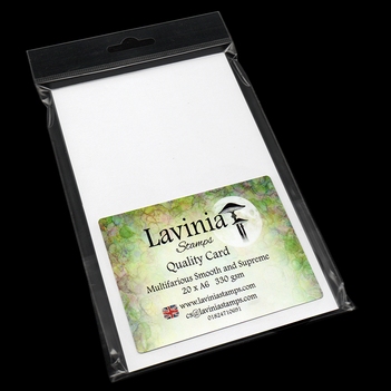 Lavinia Multifarious White Card A6  MULTIFARIOUSA6