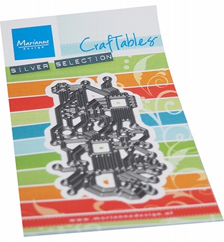 Marianne Design Craftables Texture Art Circuit Board CR1590