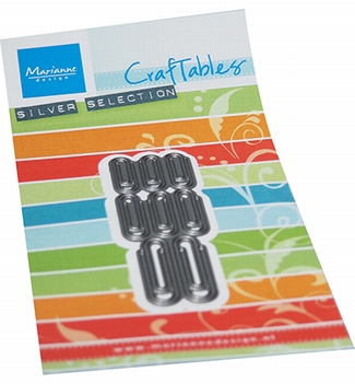Marianne Design Craftables Punch Die Paperclips CR1589