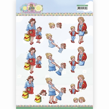 Yvonne Creations knipvel Sweetheart Mother, Child CD11789