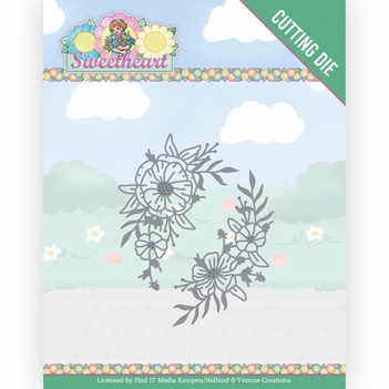 Yvonne Creations Snijmal Sweetheart - Corner YCD10274