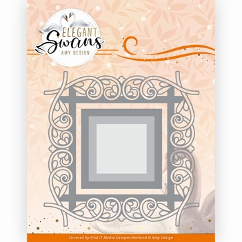 Amy Design Snijmal Elegant Swans - Frame ADD10269