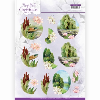 Jeanine's Art Knipvel Heartfelt Condolences - Willow CD11820