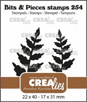Crealies Clear Stamp Bits & Pieces Leaves CLBP254