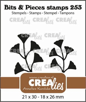 Crealies Clear Stamp Bits & Pieces Leaves CLBP253