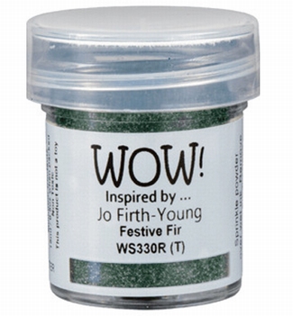 WOW Embossing Poeder Glitter Festive Fir WS330R