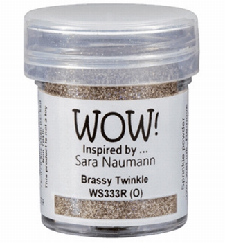 WOW Embossing Poeder Glitter Brassy Twinkle WS333R