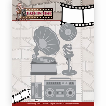 Yvonne Creations Snijmal Back in Time - Gramophone YCD10277