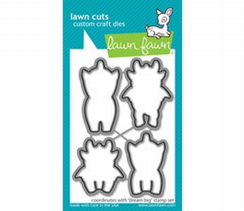 Lawn Fawn Snijmal Dream Big LF2870