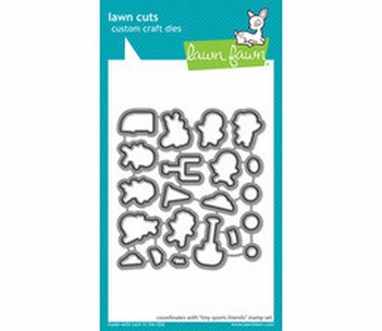 Lawn Fawn Snijmal Tiny Sports Friends LF2866
