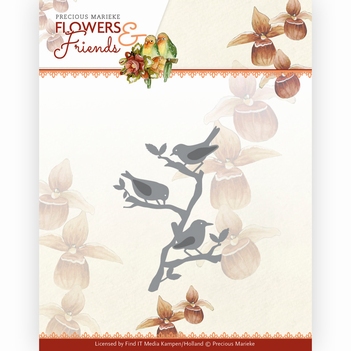 Precious Marieke Snijmal Flowers & Friends - Birds PM10235